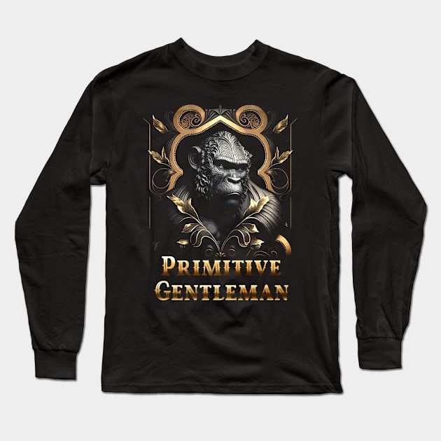 Primitive Gentleman Long Sleeve T-Shirt by Meca-artwork